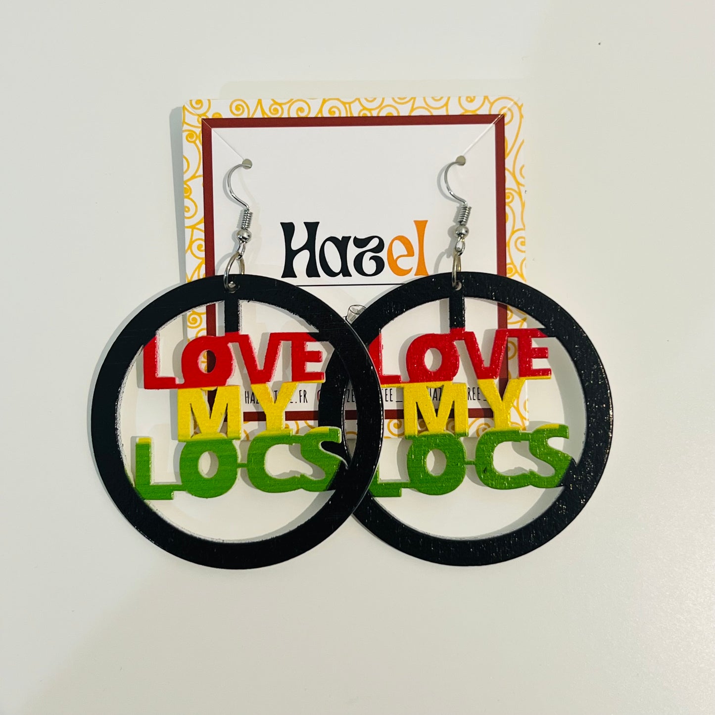 Boucles d'oreilles "Love my Locks