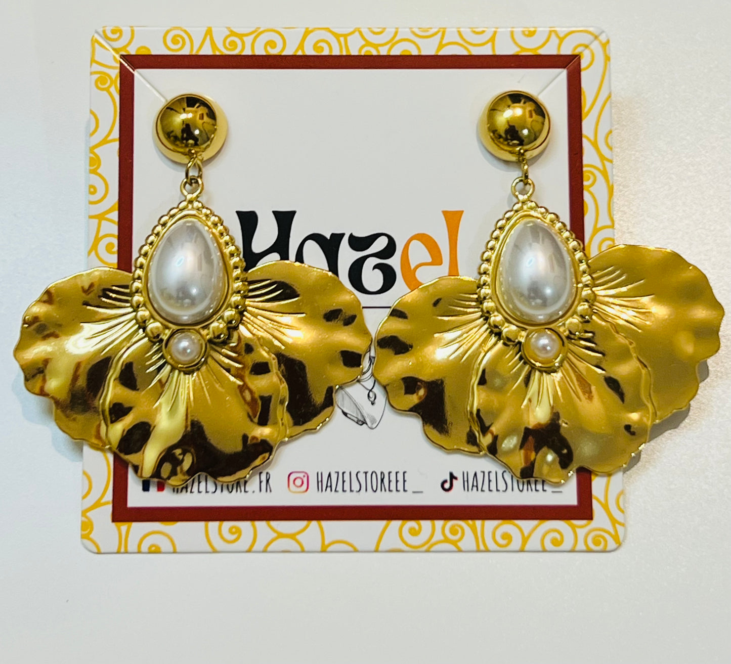 Boucles d’oreilles Rumi