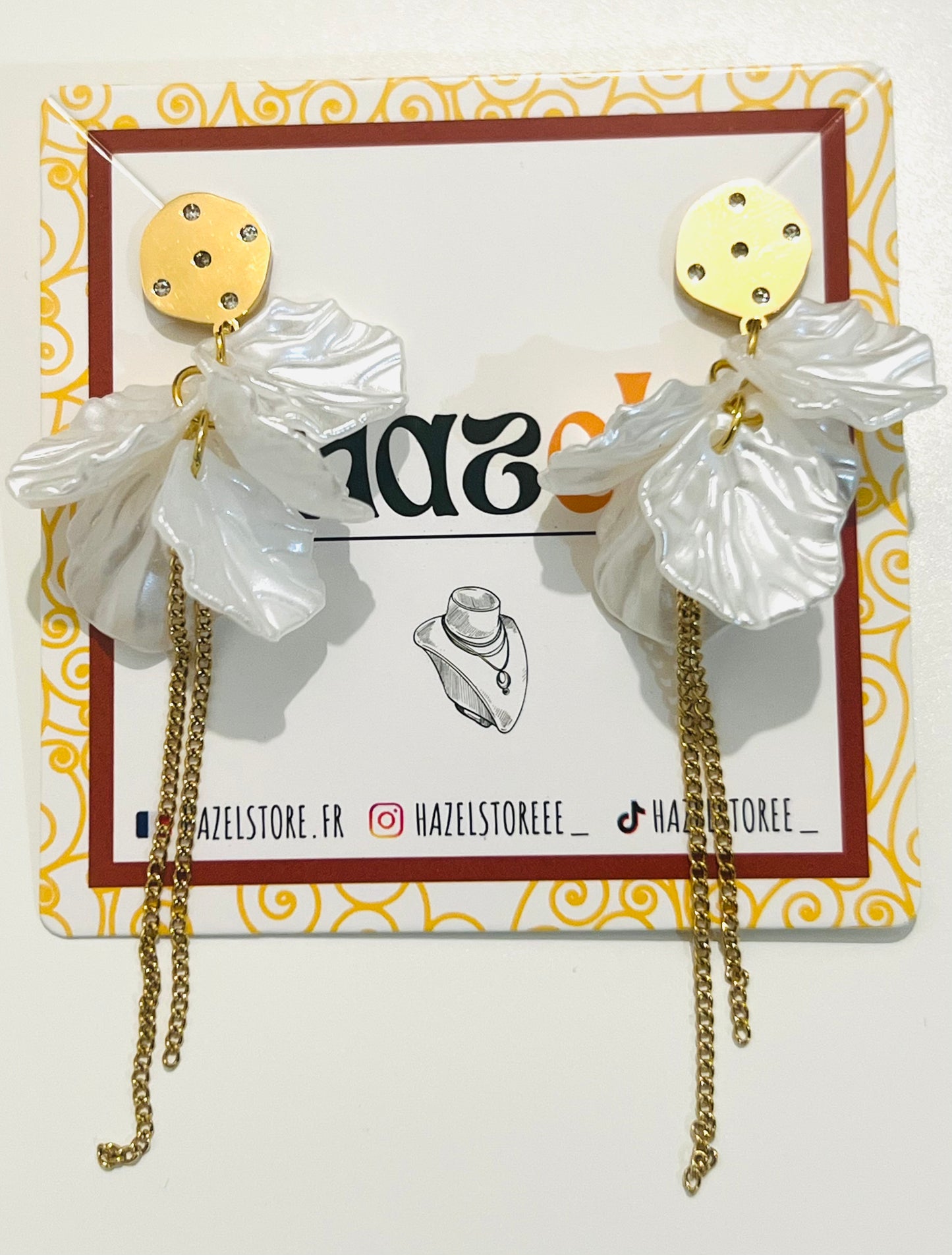 Boucles d’Oreilles Flora