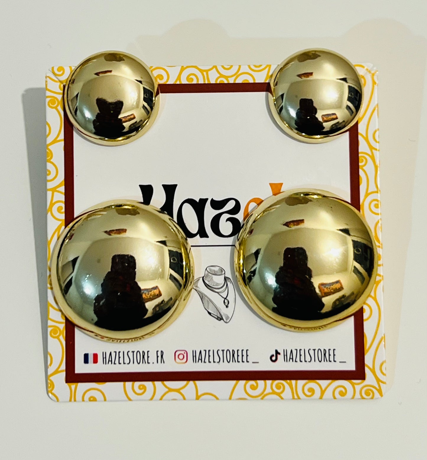 Boucles d’Oreilles rondes