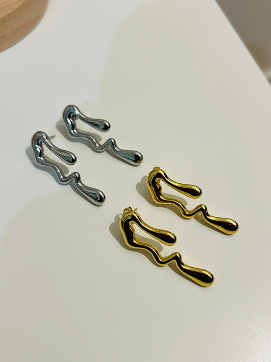Boucles d’oreilles Raw